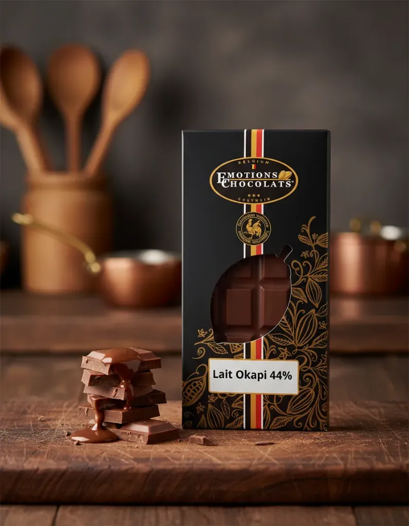 Tablette Lait 44% Okapi