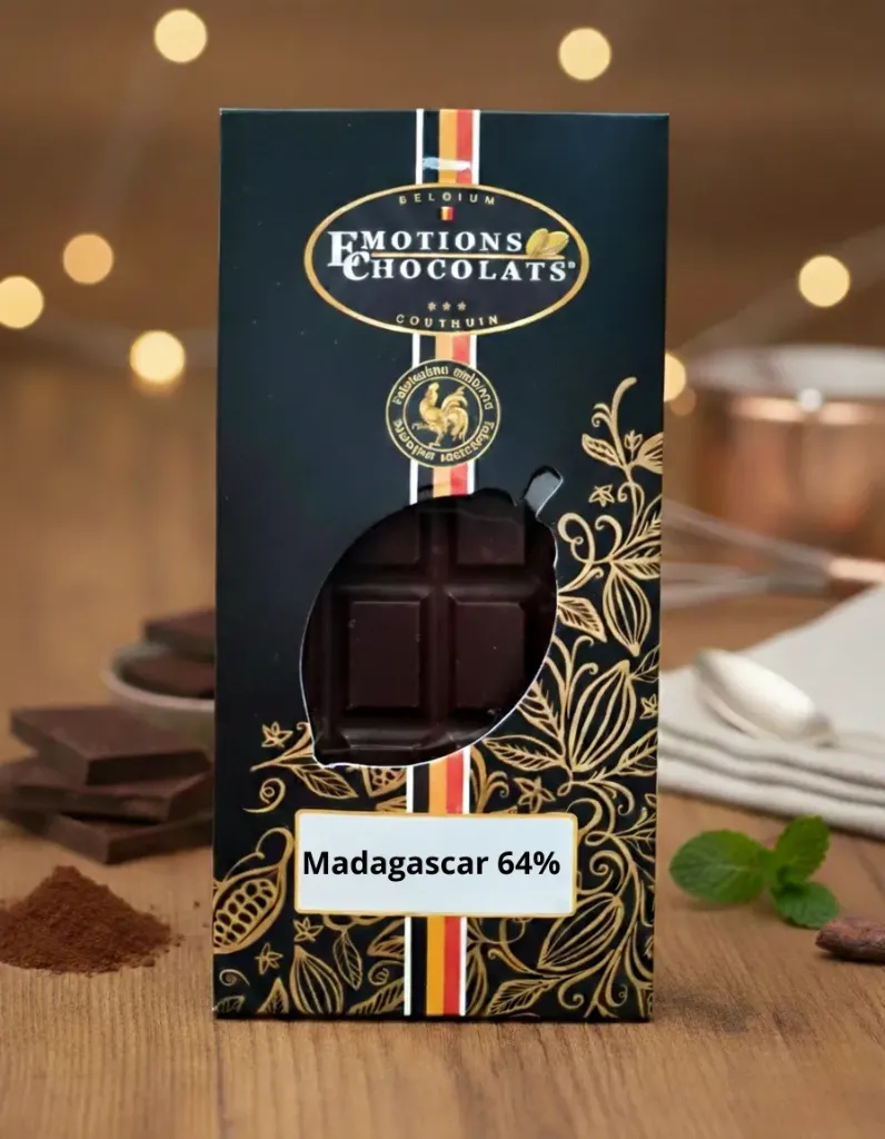 Tablette noire 64% Madagascar