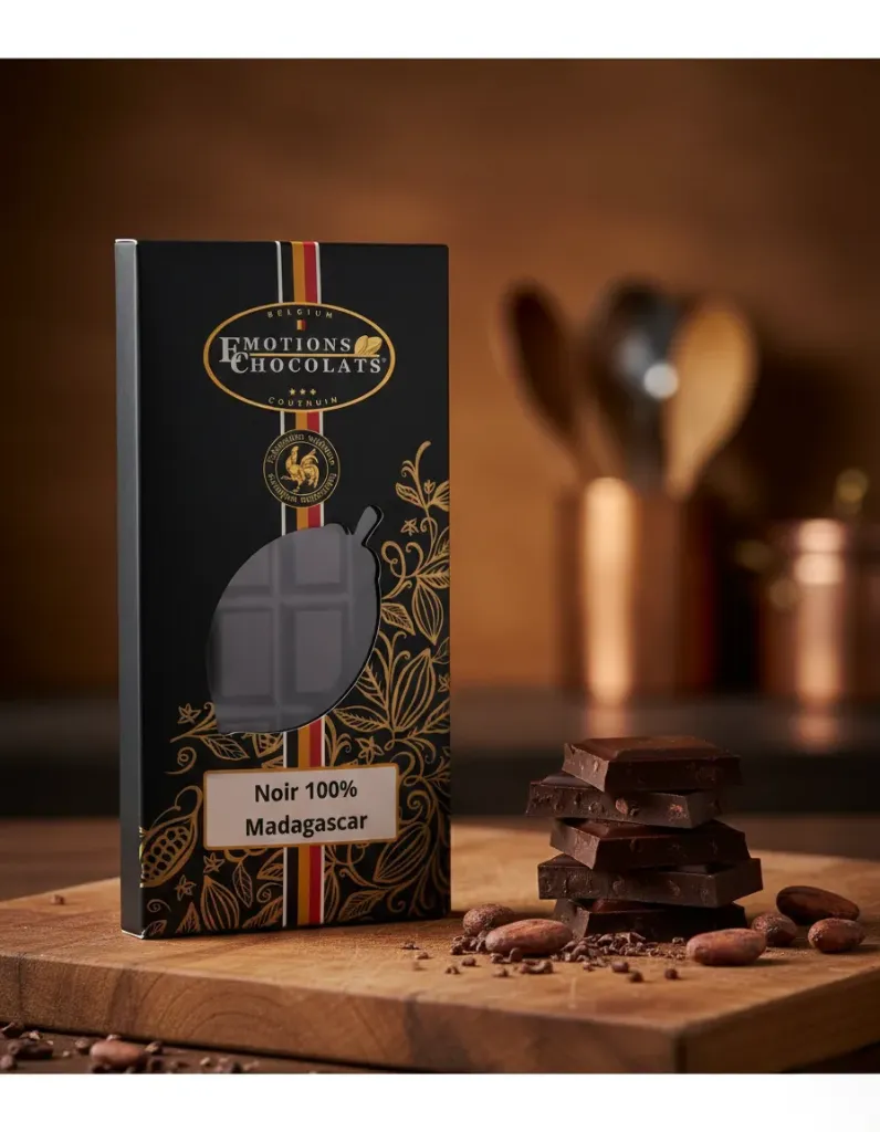 Tablette noire 100% Madagascar