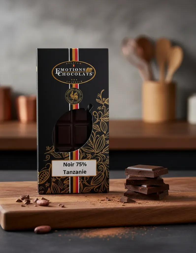 75% Dark Chocolate Tablet Tanzania