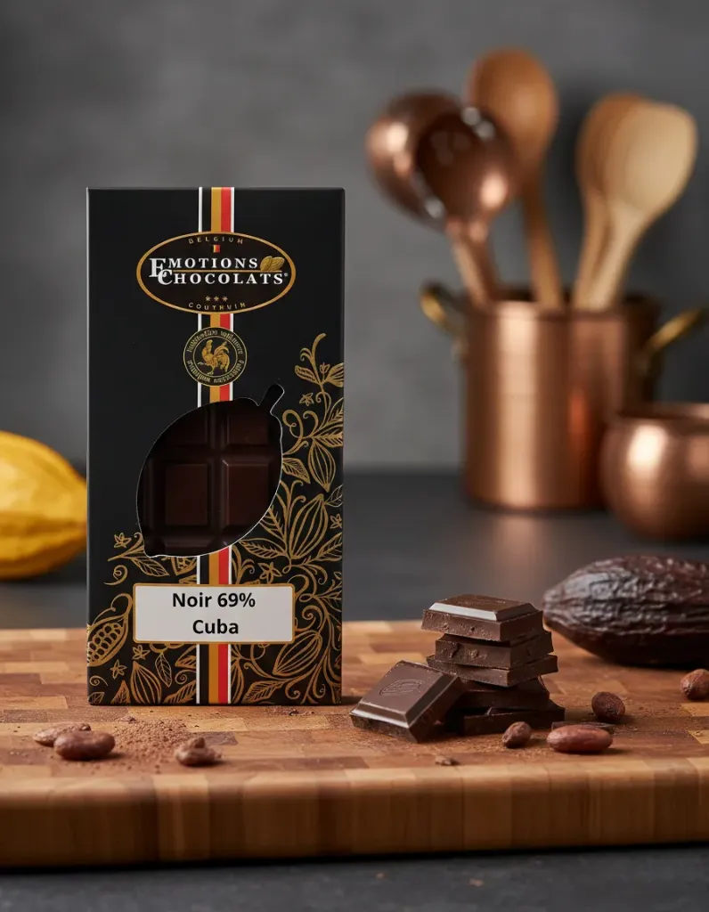 Tablette noire 69% Cuba