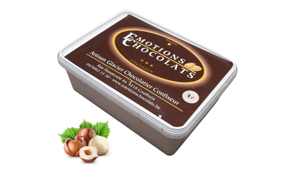 Glace praliné noisettes 1L