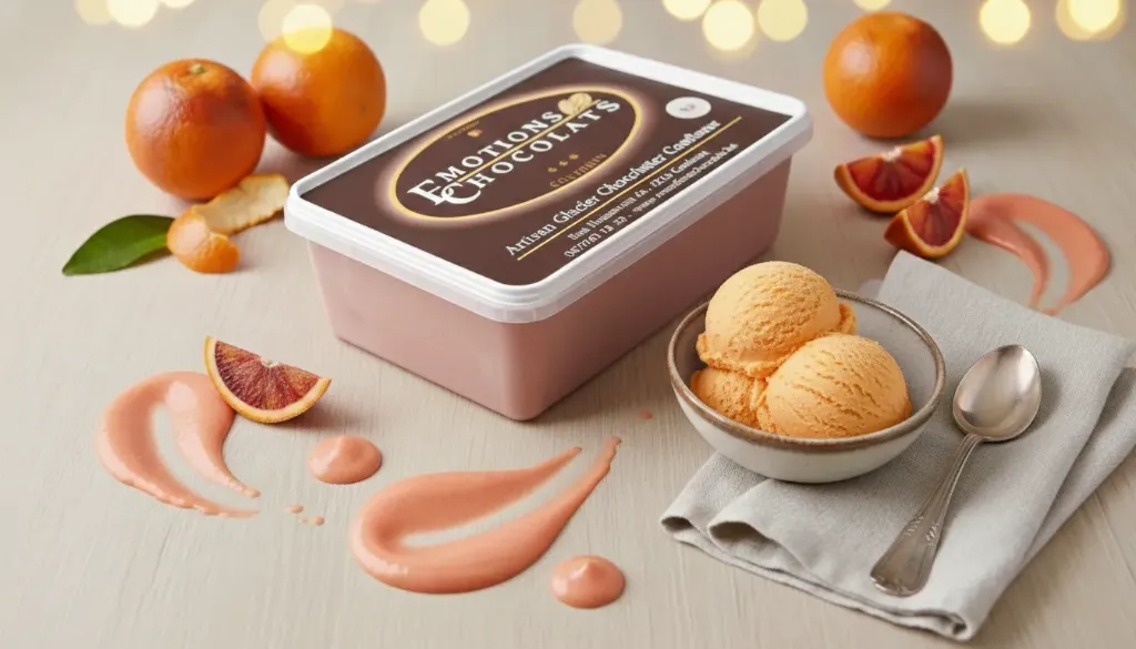 Sorbet à l'orange sanguine 60% 1L