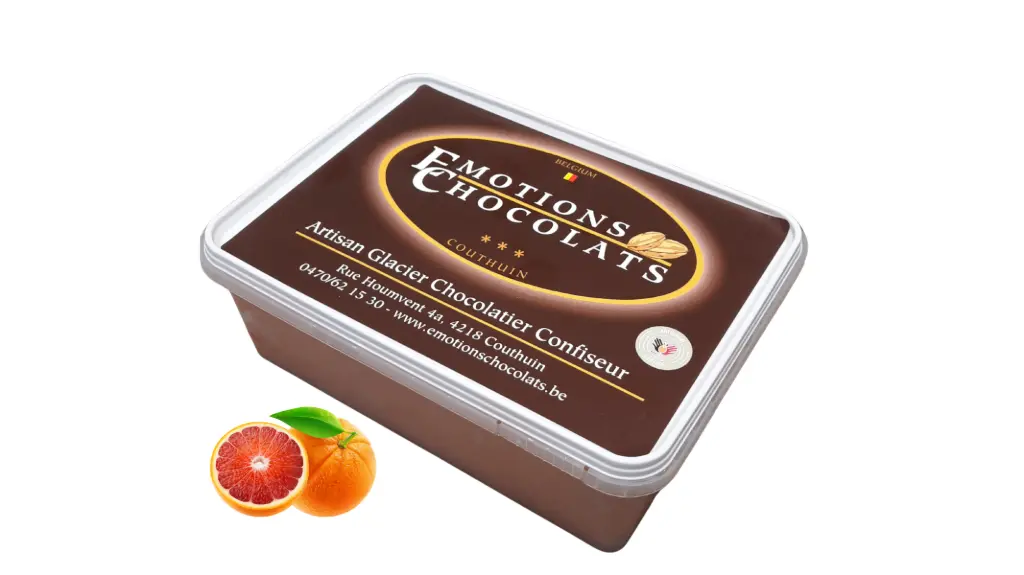 Sorbet à l'orange sanguine 60% 1L