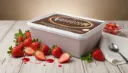 Glace aux fraises belges 1L