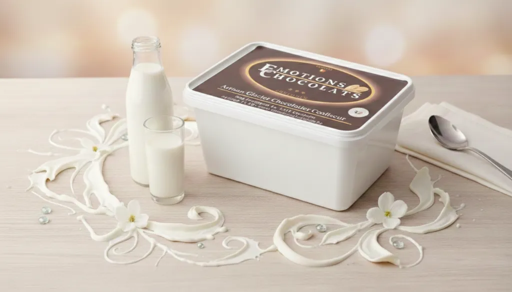 Glace à la fleur de lait 1L