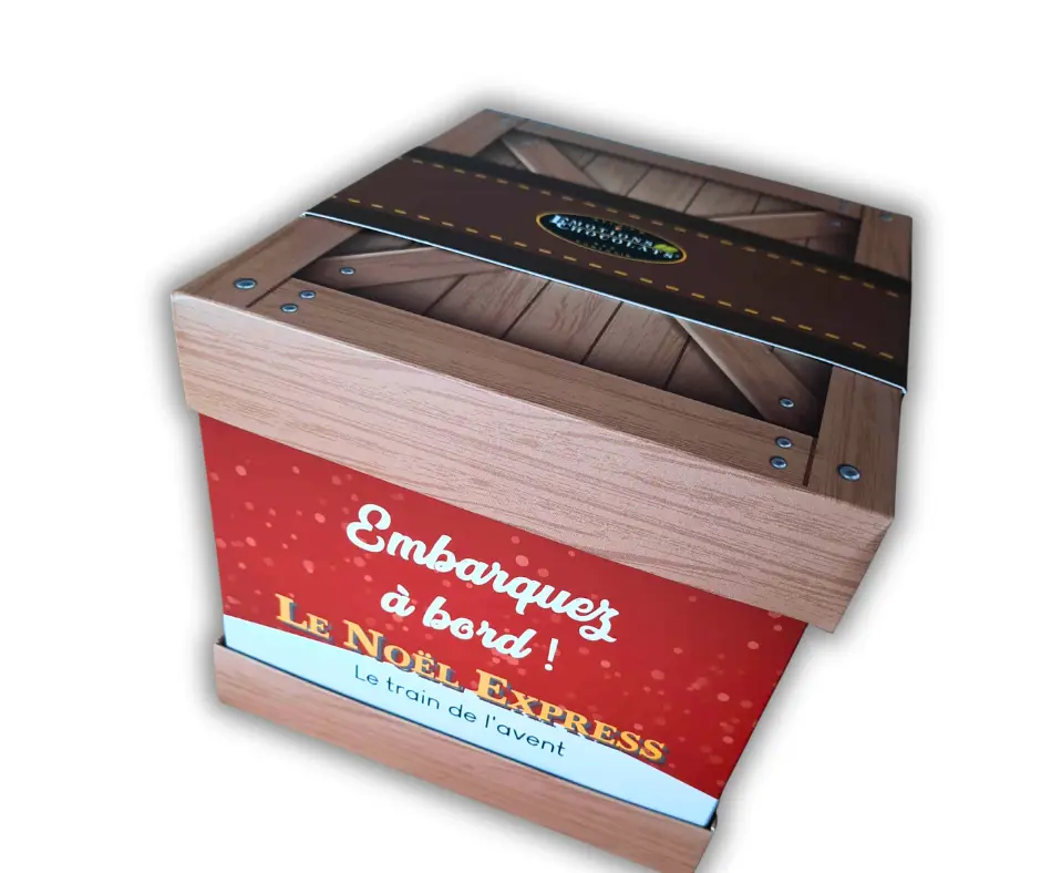 Calendrier de l'avent train