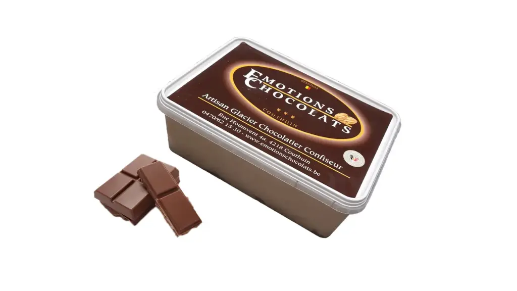 Glace chocolat noir 64%